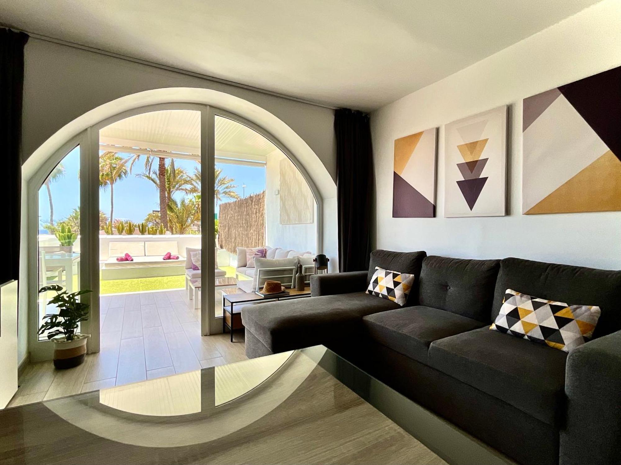 Las Americas Luxury Low-Cost Apartment With Terrace & Views 美洲海滩 外观 照片