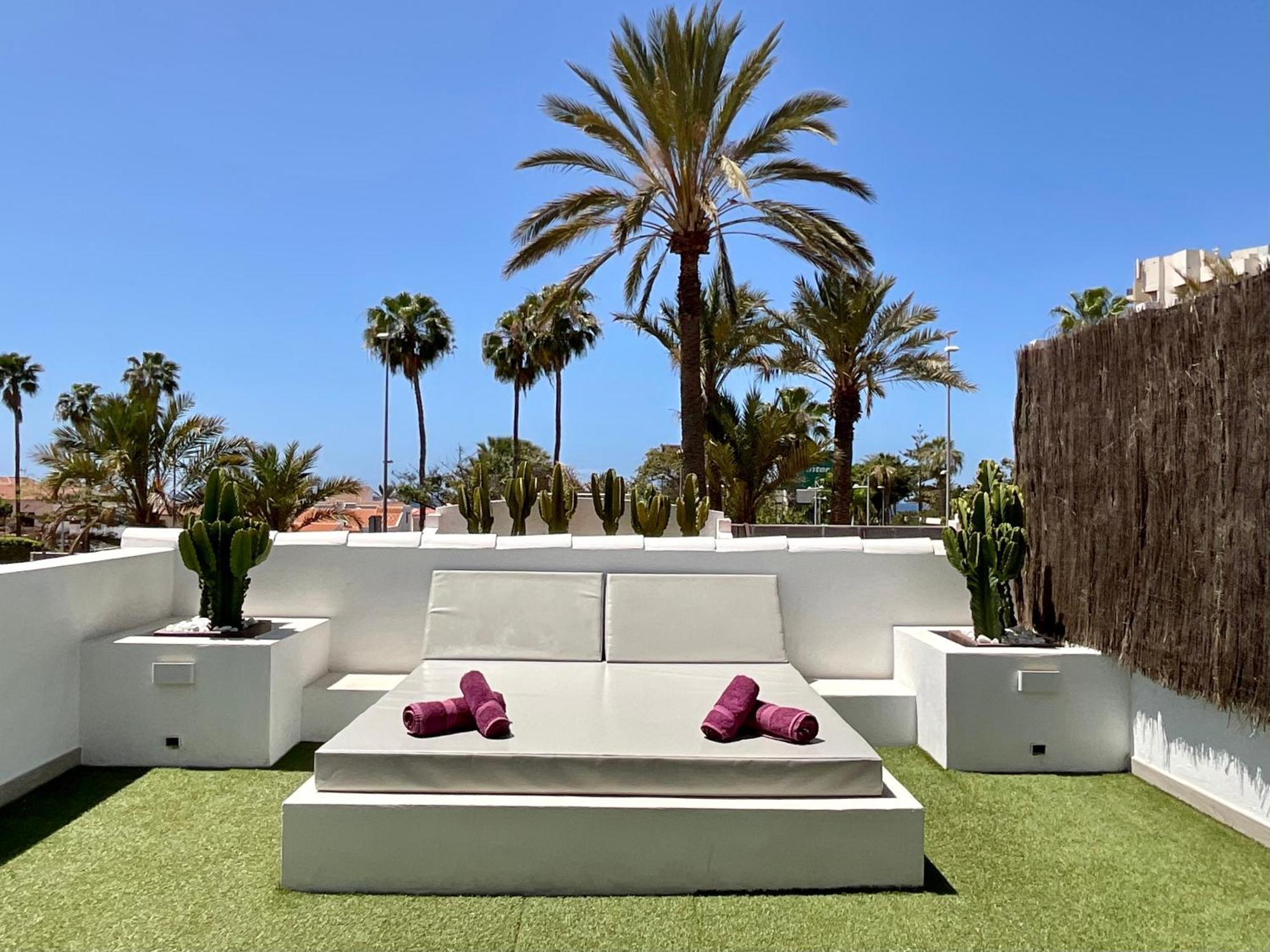 Las Americas Luxury Low-Cost Apartment With Terrace & Views 美洲海滩 外观 照片